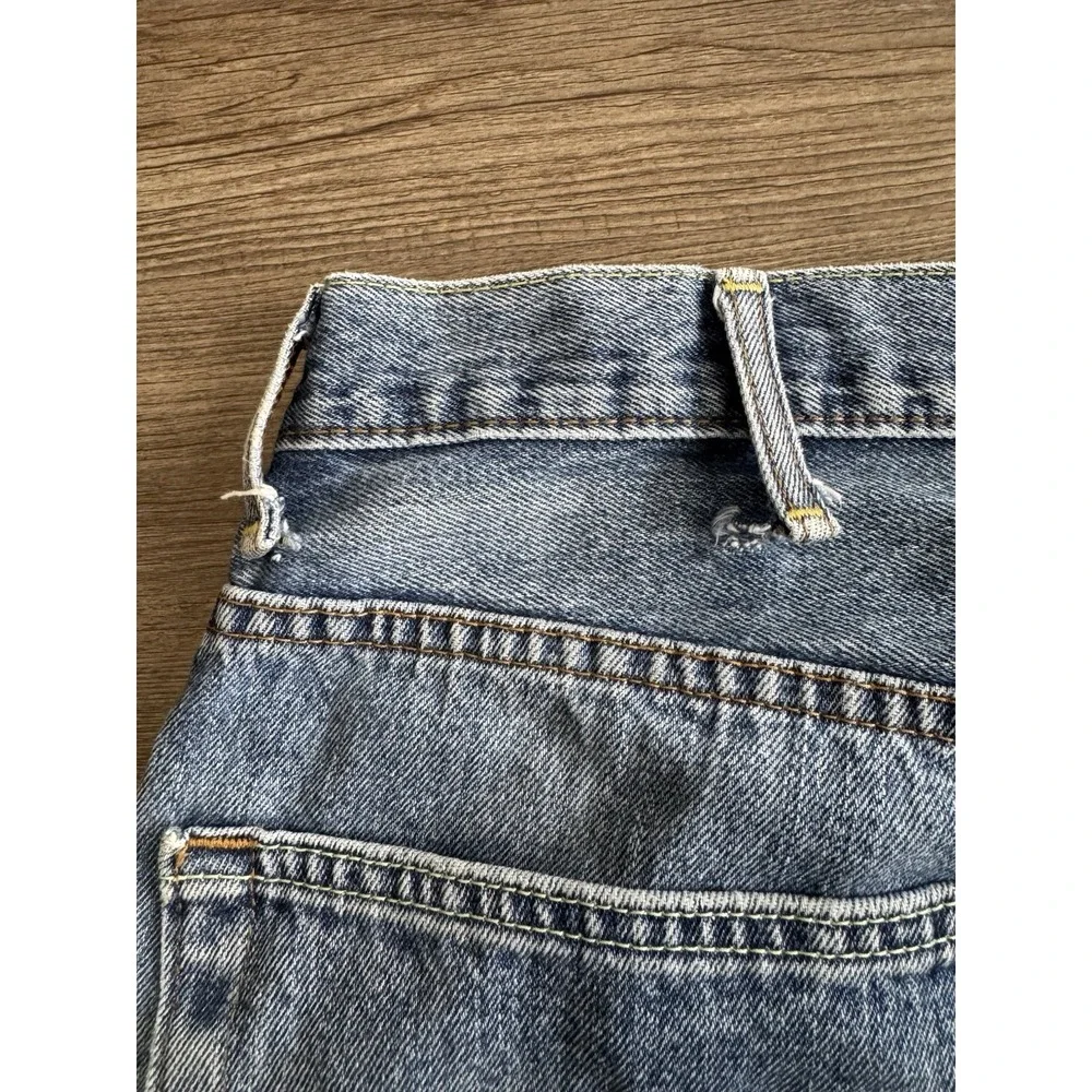 Levi's 550 Relaxed Fit Men's Jeans W38 L30 Light Wash Denim Pants Red Tab